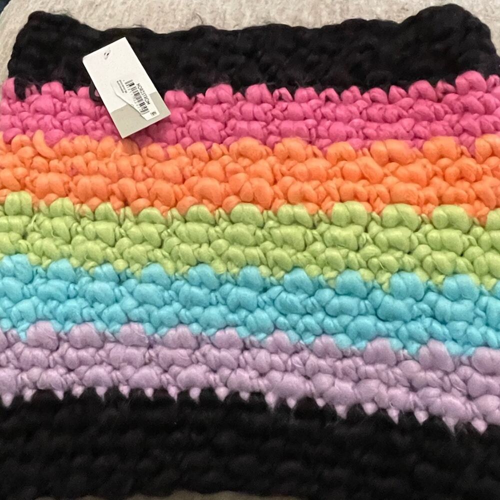 New BP. NORDSTROM Multicolor Chunky Knit Neck Warmer Winter Scarf One Size